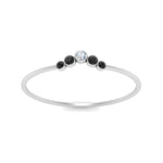 Load image into Gallery viewer, bezel-curved-wedding-ring-with-black-diamond-in-white-gold-FD9431RORGBLACK-NL-WG.jpg
