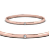Load image into Gallery viewer, bezel-solitaire-bangle-bracelet