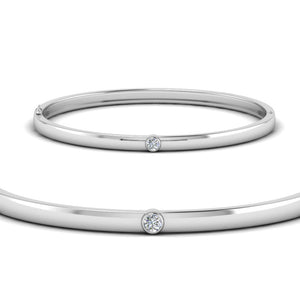 14k White Gold / Lab Grown