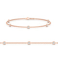 Thumbnail 12 - Bezel Diamond Chain Bracelet