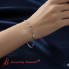 Load image into Gallery viewer, Bezel Diamond Chain Bracelet