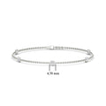 Thumbnail 4 - Bezel Diamond Chain Bracelet