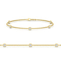 Thumbnail 7 - Bezel Diamond Chain Bracelet
