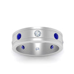 Load image into Gallery viewer, Bezel Stone Accent Engagement Ring
