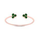 Load image into Gallery viewer, bezel-diamond-open-petite-ring-with-emerald-in-rose-gold-FD9421RORGEMGR-NL-RG.jpg
