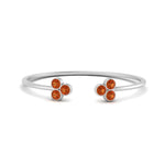 Load image into Gallery viewer, bezel-diamond-open-petite-ring-with-orange-sapphire-in-white-gold-FD9421RORGSAOR-NL-WG.jpg

