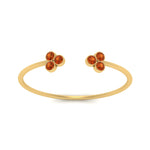 Load image into Gallery viewer, bezel-diamond-open-petite-ring-with-orange-sapphire-in-yellow-gold-FD9421RORGSAOR-NL-YG.jpg
