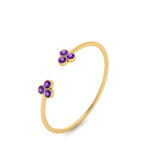Load image into Gallery viewer, bezel-diamond-open-petite-ring-with-purple-topaz-in-yellow-gold-FD9421RORGVITO-NL-YG.jpg
