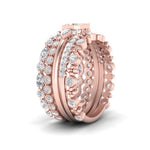 Load image into Gallery viewer, bezel-diamond-stackable-band-set-in-FD10178-NL-RG
