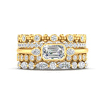 Load image into Gallery viewer, bezel-diamond-stackable-band-set-in-FD10178-NL-YG
