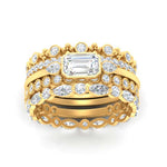 Load image into Gallery viewer, bezel-diamond-stackable-band-set-in-FD10178-NL-YG
