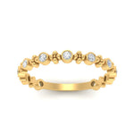 Load image into Gallery viewer, bezel-diamond-stacking-wedding-band-in-yellow-gold-FD67387B-NL-YG.jpg
