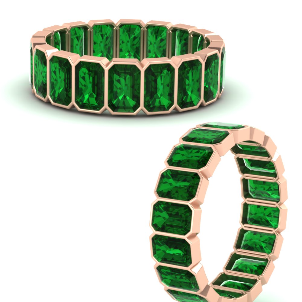 bezel-emerald-cut-5-carat-emerald-eternity-wedding-band-in-rose-gold-FD-10417EMBGEMGRANGLE3-5.00CT-NL-RG