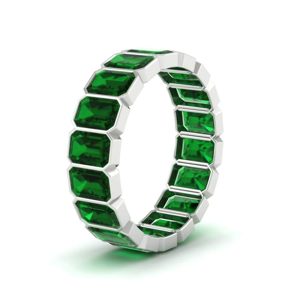 bezel-emerald-cut-5-carat-emerald-eternity-wedding-band-in-white-gold-FD-10417EMBGEMGRANGLE2-5.00CT-NL-WG