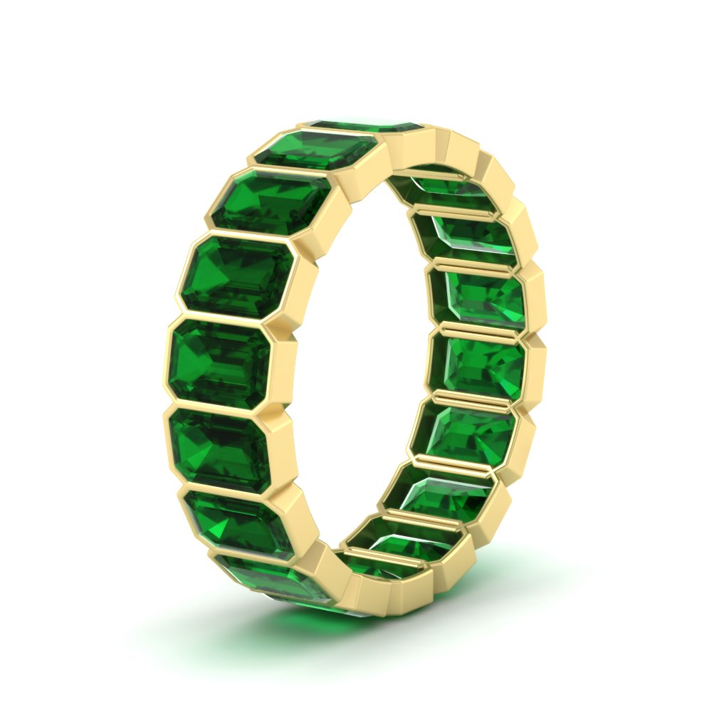 bezel-emerald-cut-5-carat-emerald-eternity-wedding-band-in-yellow-gold-FD-10417EMBGEMGRANGLE2-5.00CT-NL-YG