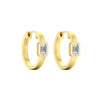 Load image into Gallery viewer, bezel-emerald-diamond-huggie-hoop-earrings-in-rose-gold-fdear11743emangle4-nl-yg.jpg?v=1778041045