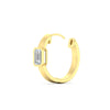 Load image into Gallery viewer, bezel-emerald-diamond-huggie-hoop-earrings-in-rose-gold-fdear11743emangle6-nl-yg.jpg?v=1778041045