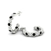 Load image into Gallery viewer, bezel-half-round-cut-black-diamond-hoop-earring-in-white-gold-fdear86441gblackangle4-nl-wg.jpg