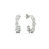Load image into Gallery viewer, bezel-half-round-cut-diamond-hoop-earring-in-white-gold-fdear86441angle1-nl-wg.jpg