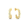 Load image into Gallery viewer, bezel-half-round-cut-diamond-hoop-earring-in-yellow-gold-fdear86441angle1-nl-yg.jpg