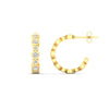 Load image into Gallery viewer, bezel-half-round-cut-diamond-hoop-earring-in-yellow-gold-fdear86441angle2-nl-yg.jpg