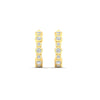 Load image into Gallery viewer, bezel-half-round-cut-diamond-hoop-earring-in-yellow-gold-fdear86441angle3-nl-yg.jpg
