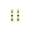 Load image into Gallery viewer, bezel-half-round-cut-emerald-hoop-earring-in-yellow-gold-fdear86441gemgrangle3-nl-yg.jpg