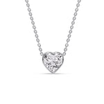 Load image into Gallery viewer, Solitaire Bezel Heart Shape Pendant
