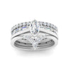 Load image into Gallery viewer, bezel-marquise-ring-with-baguette-&amp;-crown-stack-band-in-FD10175-NL-WG
