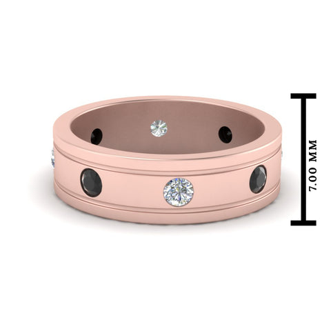 Bezel Stone Accent Engagement Ring