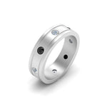 Load image into Gallery viewer, Bezel Stone Accent Engagement Ring
