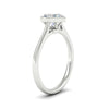 Load image into Gallery viewer, Heart Shaped Petite Bezel Solitaire Engagement Ring