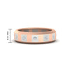 Load image into Gallery viewer, bezel-round-diamond-mens-wedding-ring-in-rose-gold-FDM11147-NL-RG-HW