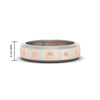 Load image into Gallery viewer, bezel-round-diamond-mens-wedding-ring-in-white-gold-fdm11147-nl-wg-hw