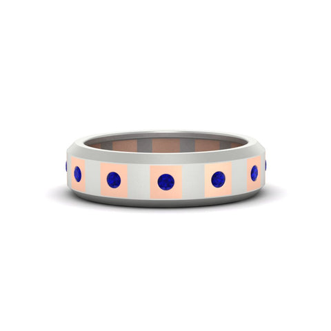 bezel-round-sapphire-mens-wedding-ring-in-white-gold-FDM11147GSABL-NL-WG