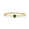 Load image into Gallery viewer, bezel-round-tiny-stackable-band-emerald-ring-in-yellow-gold-FD9400RORGEMGR-NL-YG.jpg