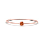 Load image into Gallery viewer, bezel-round-tiny-stackable-band-orange-sapphire-ring-in-rose-gold-FD9400RORGSAOR-NL-RG.jpg

