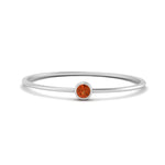 Load image into Gallery viewer, bezel-round-tiny-stackable-band-orange-sapphire-ring-in-white-gold-FD9400RORGSAOR-NL-WG.jpg
