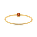 Load image into Gallery viewer, bezel-round-tiny-stackable-band-orange-sapphire-ring-in-yellow-gold-FD9400RORGSAOR-NL-YG.jpg
