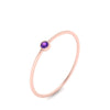 Load image into Gallery viewer, bezel-round-tiny-stackable-band-purple-topaz-ring-in-rose-gold-FD9400RORGVITO-NL-RG.jpg