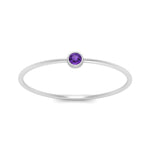 Load image into Gallery viewer, bezel-round-tiny-stackable-band-purple-topaz-ring-in-white-gold-FD9400RORGVITO-NL-WG.jpg
