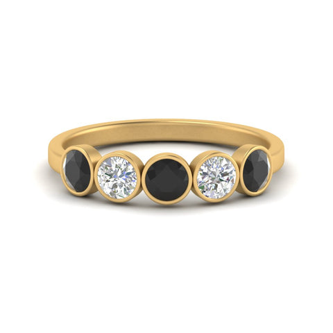 bezel-set-5-round-black-diamond-wedding-ring-1-ct.-in-yellow-gold-FD10558B-0.20CTGBLACK-NL-YG.jpg?v=1757070489