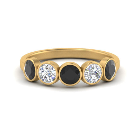 bezel-set-5-round-black-diamond-wedding-ring-1.50-carat-in-yellow-gold-FD10558B-0.30CTGBLACK-NL-YG.jpg?v=1757070515