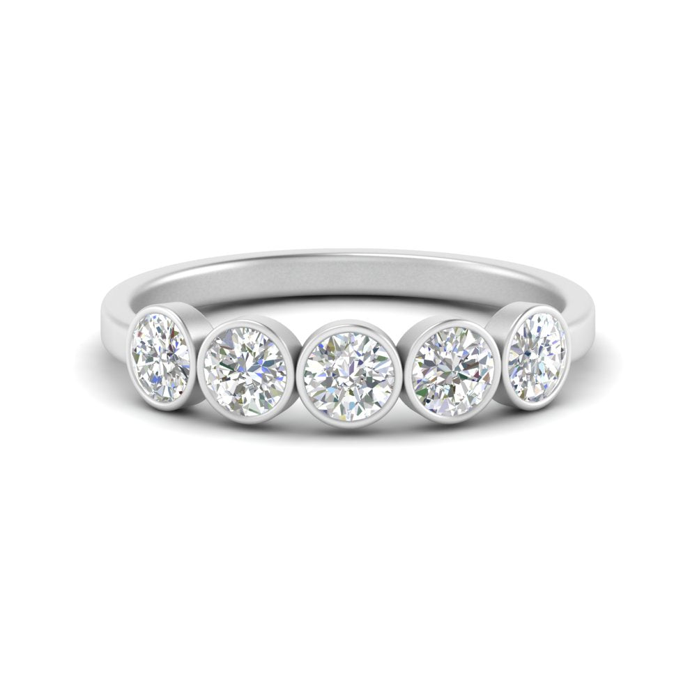 bezel-set-5-round-diamond-wedding-ring-1-ct.-in-FD10558B-0.20CT-NL-WG