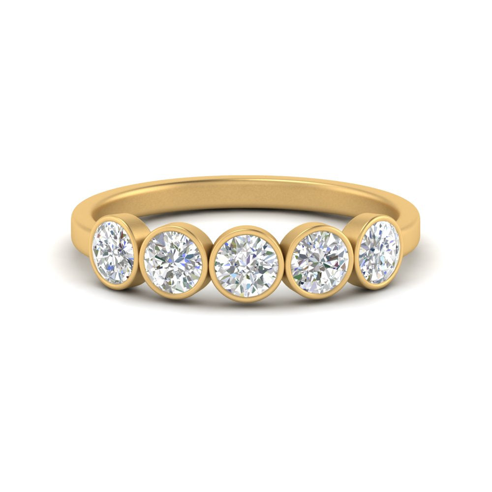 bezel-set-5-round-diamond-wedding-ring-1-ct.-in-FD10558B-0.20CT-NL-YG