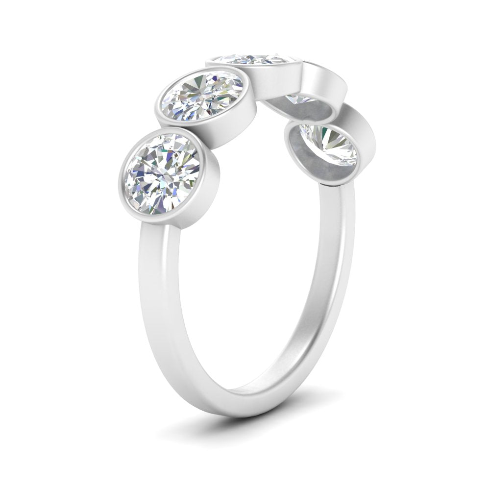 bezel-set-5-round-diamond-wedding-ring-2-ct.-in-FD10558B-0.50CT-NL-WG