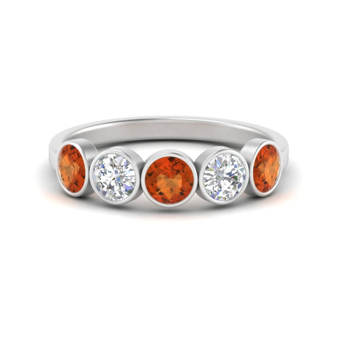 bezel-set-5-round-orange-sapphire-wedding-ring-1.50-carat-in-white-gold-FD10558B-0.30CTGSAOR-NL-WG.jpg?v=1757070513