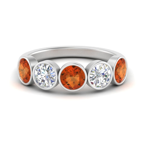 bezel-set-5-round-orange-sapphire-wedding-ring-2-ct.-in-white-gold-FD10558B-0.50CTGSAOR-NL-WG.jpg?v=1757070532