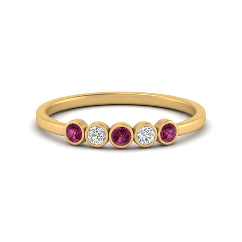 bezel-set-5-round-pink-sapphire-wedding-ring-0.25-ct.-in-yellow-gold-FD10558B-0.05CTGSADRPI-NL-YG.jpg?v=1771584785