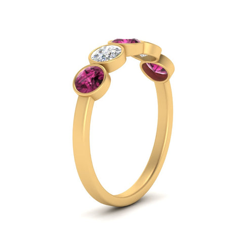 bezel-set-5-round-pink-sapphire-wedding-ring-1-ct.-in-yellow-gold-FD10558B-0.20CTGSADRPIANGLE2-NL-YG.jpg?v=1757070488